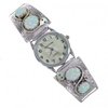 Uhrband Silber Opal Snake EFFIE C.