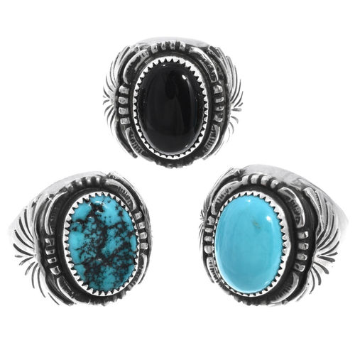 Ring Silber Türkis Traditional Design
